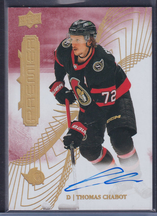THOMAS CHABOT - 2022 Upper Deck Premier Auto #85