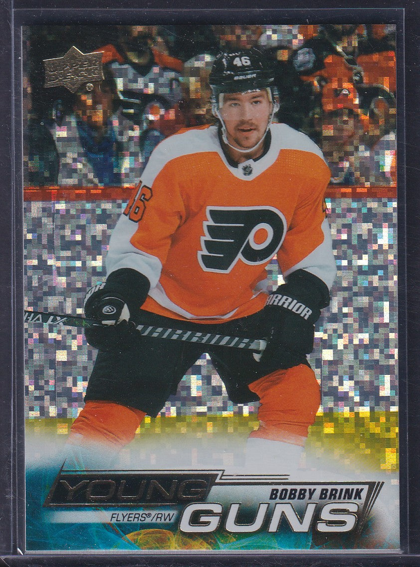 BOBBY BRINK - 2022 Upper Deck Young Guns SPECKLED RAINBOW #227