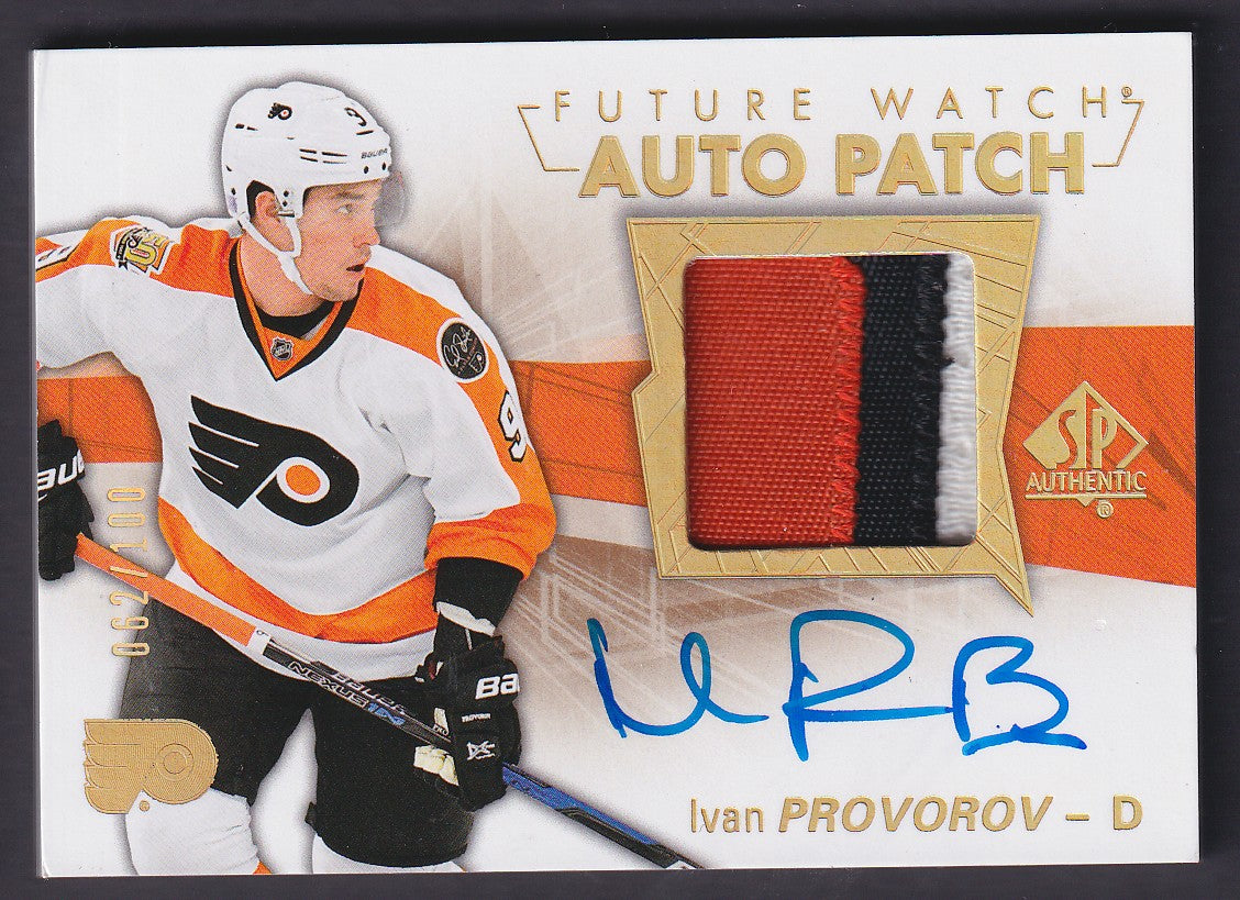 IVAN PROVOROV - 2016 SP Authentic Future Watch Auto Patch #153, /100