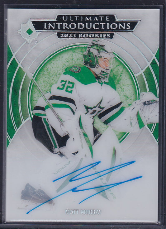 MATT MURRAY - 2023 Ultimate Introductions Auto #UI-43