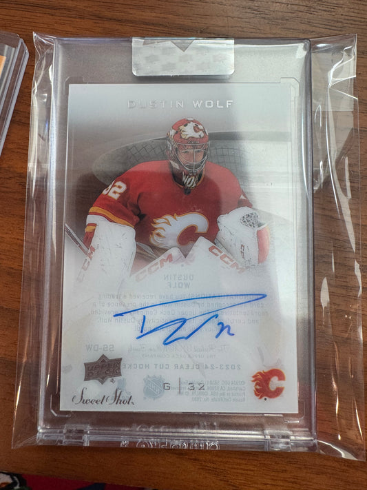 DUSTIN WOLF - 2023 Upper Deck Clear Cut Sweet Shots Auto Rookie #SS-DW