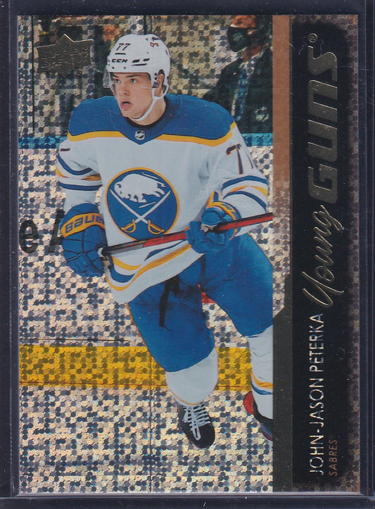 JOHN-JASON PETERKA - 2021 Upper Deck Young Guns SPECKLED RAINBOW #711