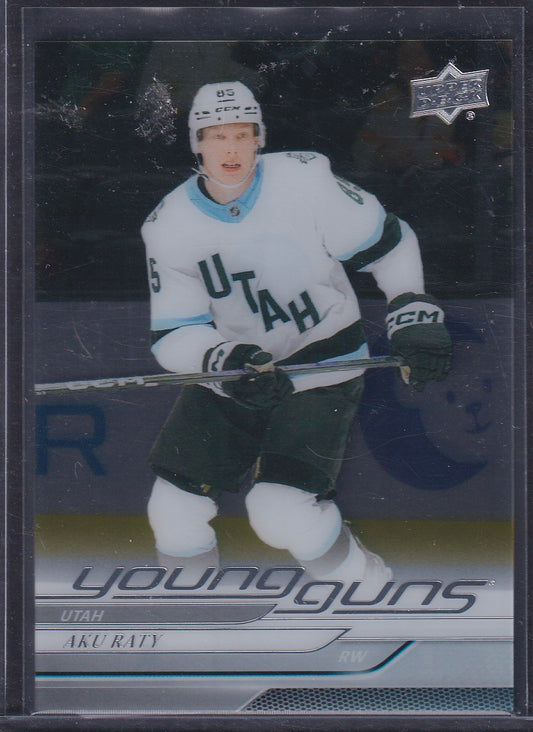 AKU RATY - 2024 Upper Deck Young Guns CLEAR CUT #458