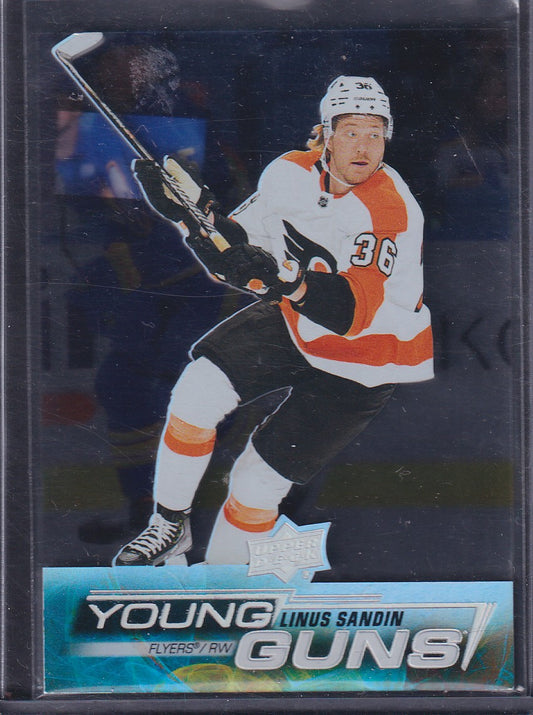 LINUS SANDIN - 2022 Upper Deck Young Guns ACETATE #217