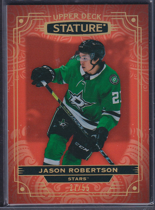 JASON ROBERTSON - 2022 Upper Deck Stature #59, /55