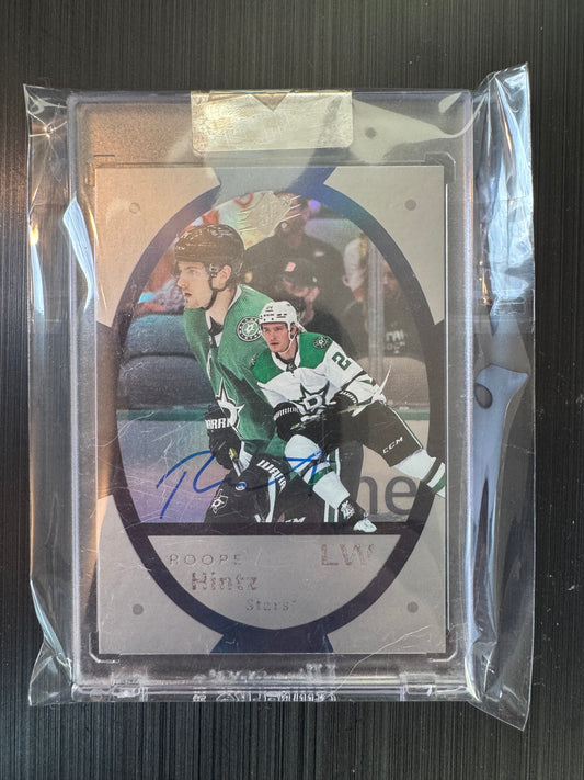 ROOPE HINTZ - 2021 Upper Deck Clear Cut Spx Auto #VV-RH