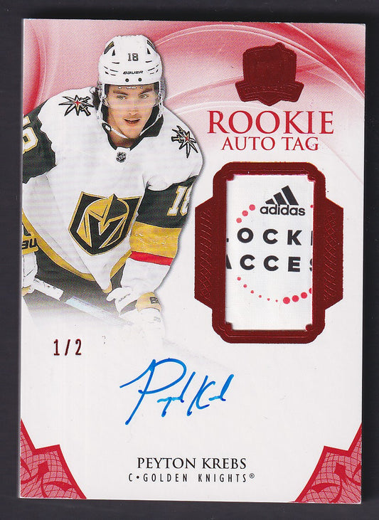 PEYTON KREBS - 2020 The Cup Rookie Auto Tag #130, /2