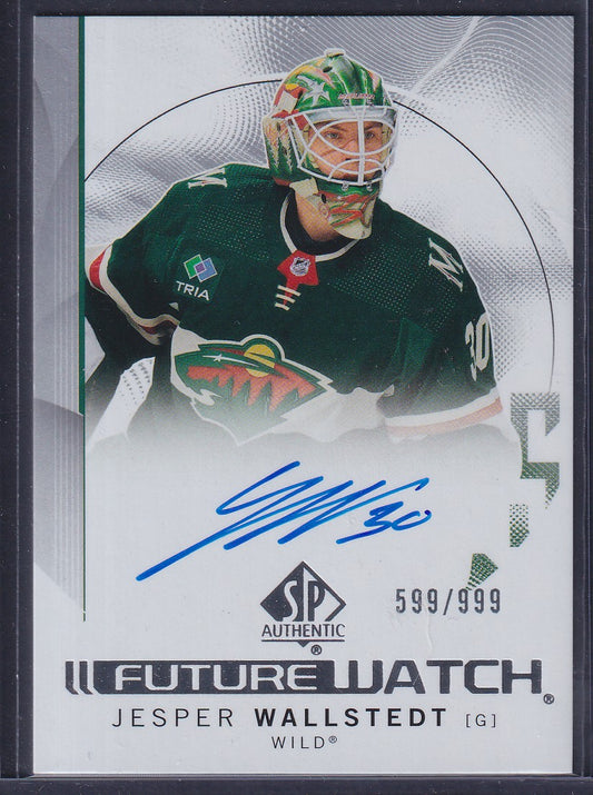 JESPER WALLSTEDT - 2024 SP Authentic Future Watch Auto #103, /999