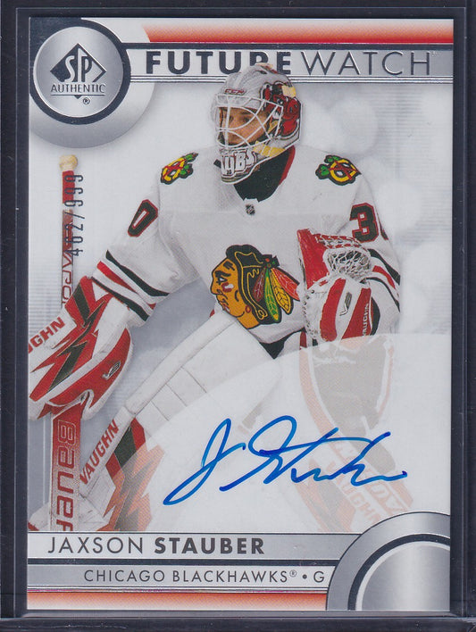 JAXSON STAUBER - 2023 SP Authentic Future Watch Auto #134, /999