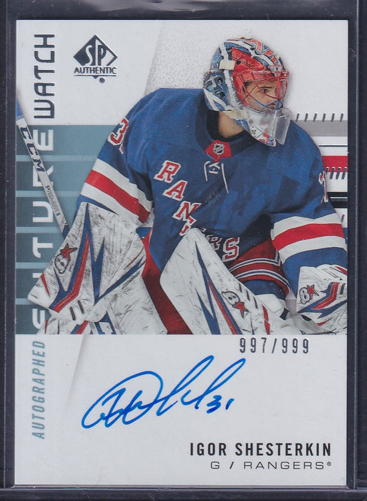 IGOR SHESTERKIN - 2019 SP Authentic Future Watch Auto #251, /999