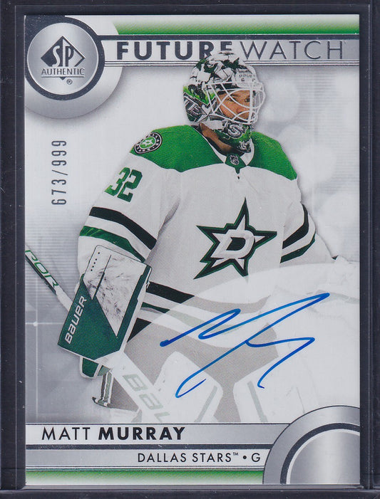 MATT MURRAY - 2023 SP Authentic Future Watch Auto #125, /999