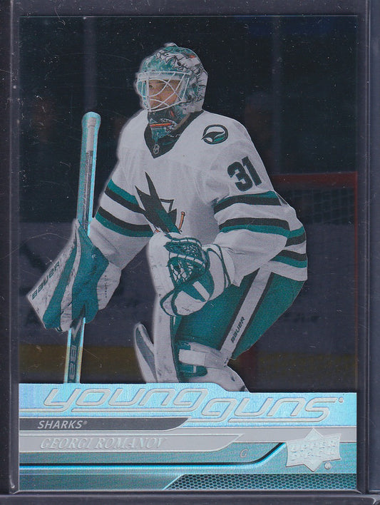 GEORGI ROMANOV - 2024 Upper Deck Young Guns ACETATE #457