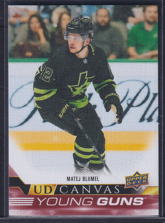 MATEJ BLUMEL - 2022 Upper Deck Young Guns Canvas #C364