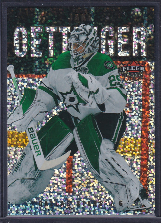 JAKE OETTINGER - 2021 Fleer Ultra Hockey RAINBOW #199
