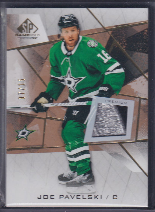 JOE PAVELSKI - 2021 SP Game Used Premium Patch #90, /15