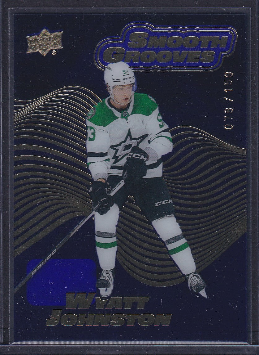 WYATT JOHNSTON - 2022 Upper Deck Extended Smooth Grooves Rookie #SG14, /150