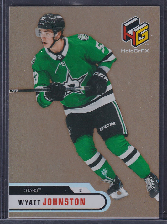 WYATT JOHNSTON - 2022 Upper Deck Extended HoloGrFx Rookie #HG-6