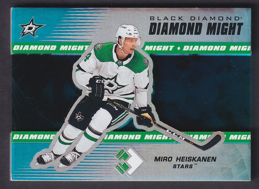 MIRO HEISKANEN - 2021 Upper Deck Black Diamond Might #DM-MH, /99