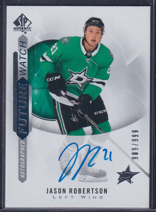JASON ROBERTSON - 2020 SP Authentic Future Watch Auto #170, /999