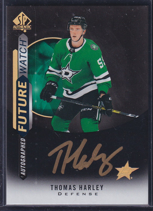 THOMAS HARLEY - 2020 SP Authentic Future Watch Auto BLACK #157, SSP