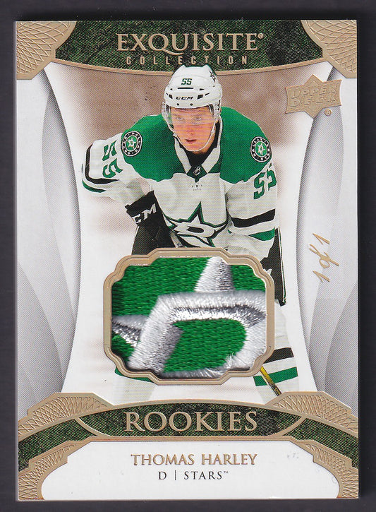 THOMAS HARLEY - 2020 Upper Deck Exquisite Rookies Patch #RP-TH, 1/1