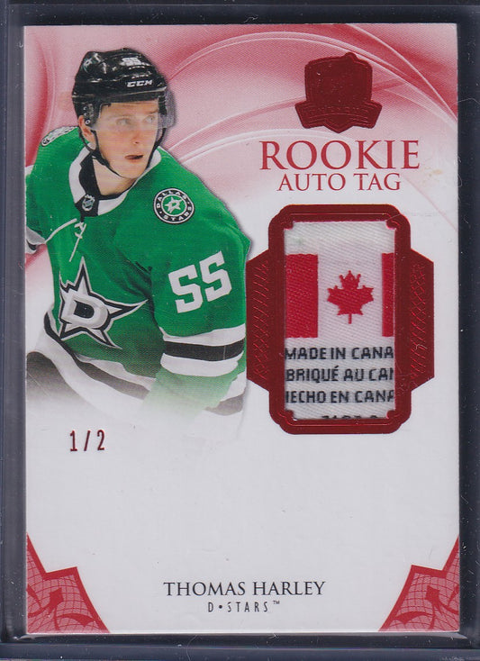THOMAS HARLEY - 2020 The Cup Rookie Auto Tag (no auto) #102, /2