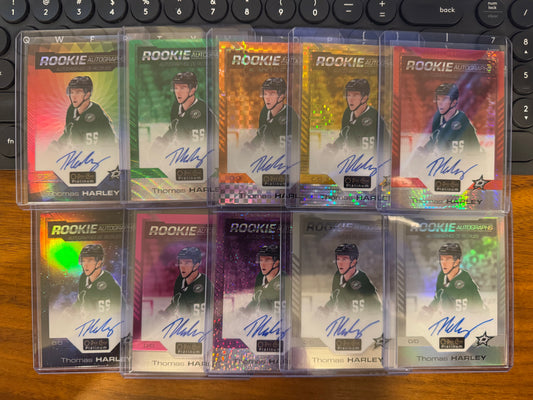 THOMAS HARLEY - 2020 OPC Platinum Rookie Auto RAINBOW #R-TH (Missing GT only)