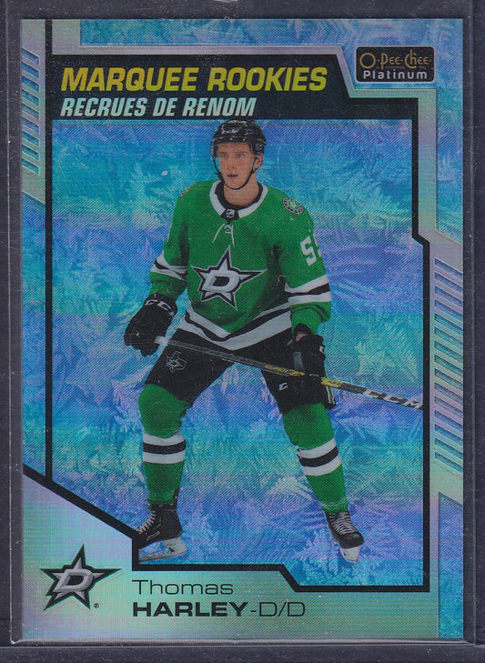THOMAS HARLEY - 2020 O-Pee-Chee Platinum Marquee Rookies ARCTIC FREEZE #157 /99