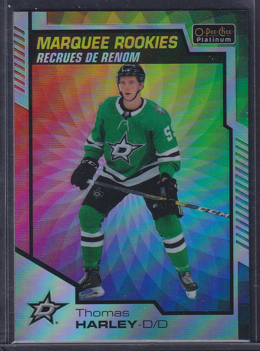 THOMAS HARLEY - 2020 O-Pee-Chee Platinum Marquee Rookies RAINBOW COLOR WHEEL #15