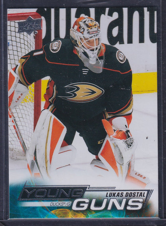 LUKAS DOSTAL - 2022 Upper Deck Young Guns #203