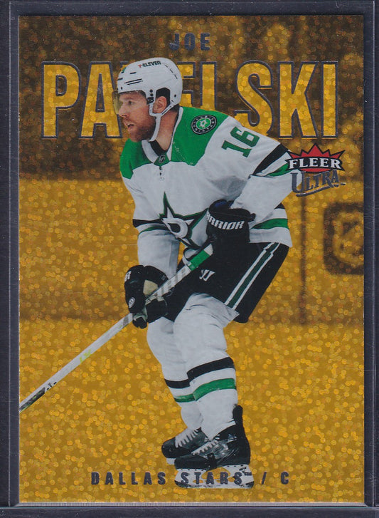 JOE PAVELSKI - 2021 Fleer Ultra Hockey GOLD RAINBOW #96