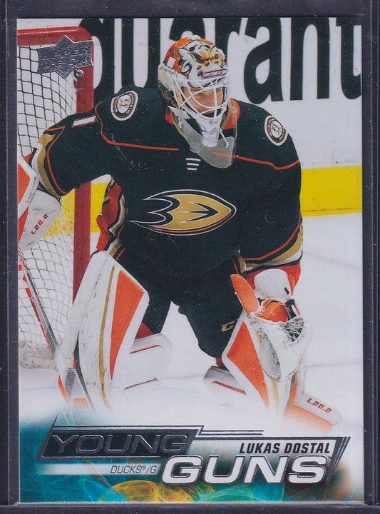 LUKAS DOSTAL - 2022 Upper Deck Young Guns #203
