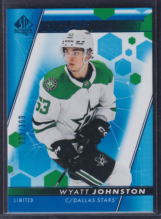 WYATT JOHNSTON - 2022 SP Authentic Future Watch BLUE #134, /399