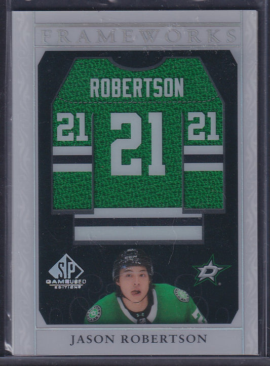 JASON ROBERTSON - 2021 SP Game Used Frameworks #F-JR