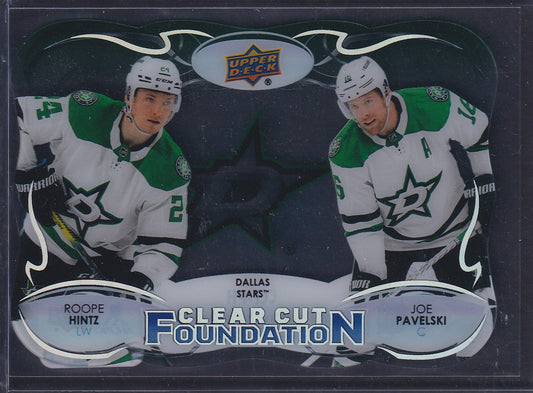 HINTZ / PAVELSKI - 2022 Upper Deck Clear Cut Foundations #CCF-PH