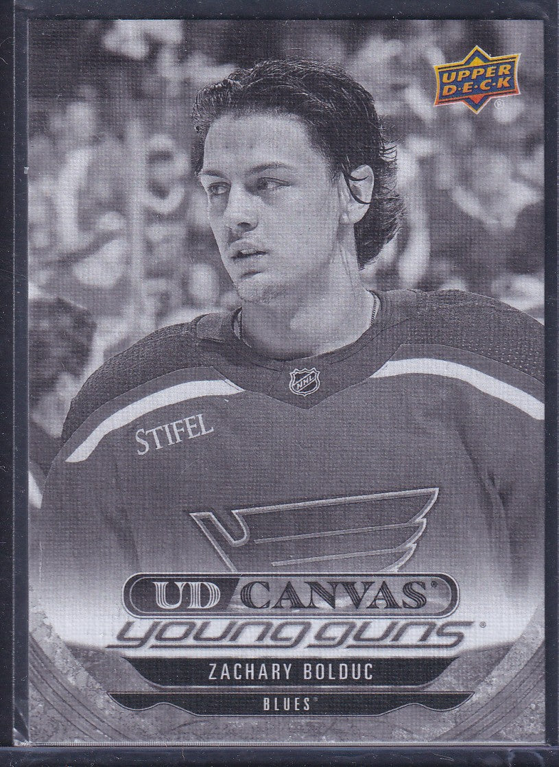 ZACHARY BOLDUC - 2024 Upper Deck Young Guns Canvas BLACK #C119