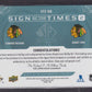 CONNOR BEDARD / BOBBY ORR - 2024 SP Authentic Sign of the Times Auto #ST2-OB /25