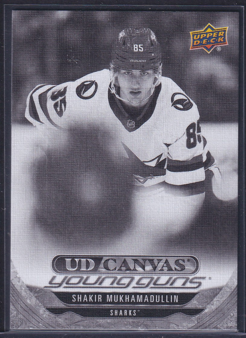 SHAKIR MUKHAMADULLIN - 2024 Upper Deck Young Guns Canvas BLACK #C107
