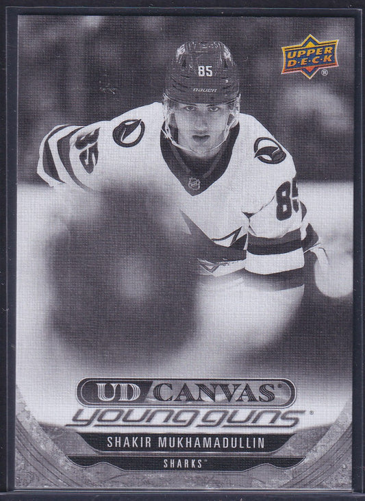 SHAKIR MUKHAMADULLIN - 2024 Upper Deck Young Guns Canvas BLACK #C107