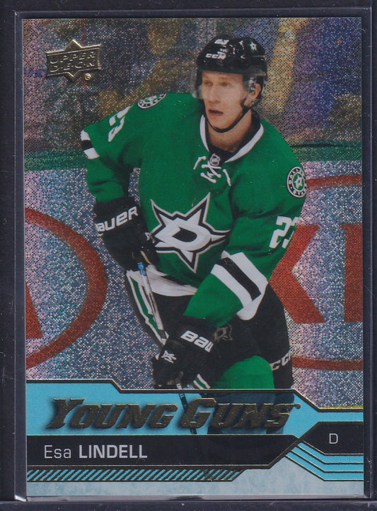 ESA LINDELL - 2016 Upper Deck Young Guns SPECKLED RAINBOW FOIL #237