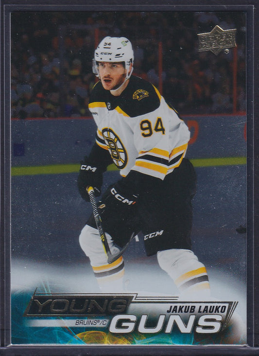 JAKUB LAUKO - 2022 Upper Deck Young Guns SILVER FOIL #468