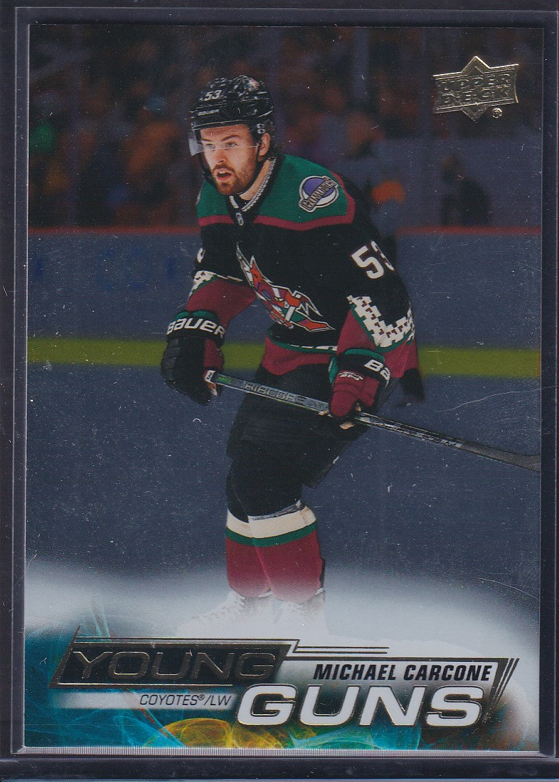 MICHAEL CARCONE - 2022 Upper Deck Young Guns SILVER FOIL #491