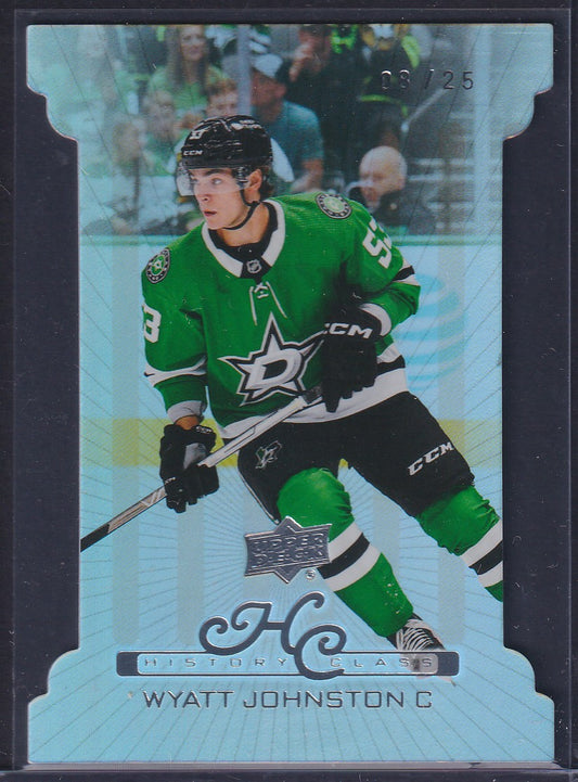 WYATT JOHNSTON - 2022 Upper Deck Extended History Class Die Cut #HC-9, /25