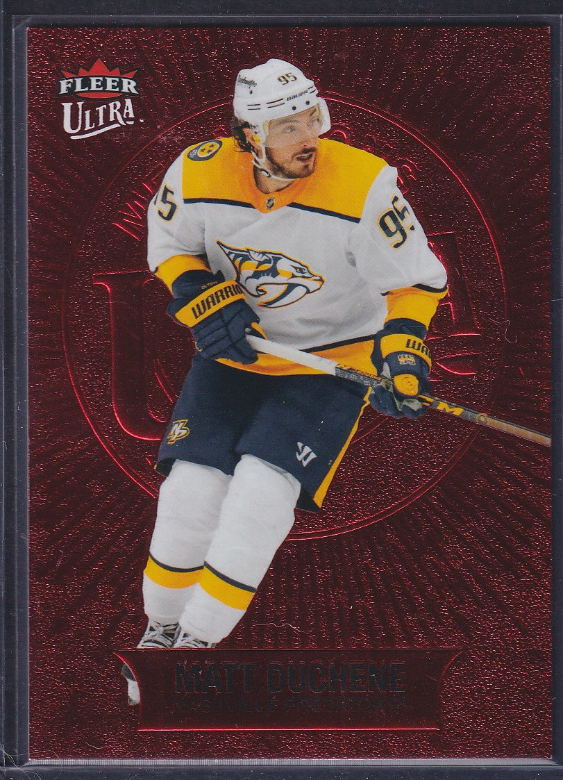 MATT DUCHENE - 2021 Fleer Ultra Medallions #M-2, /50