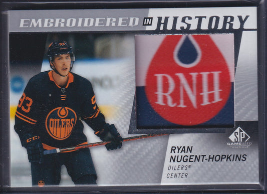 RYAN NUGENT-HOPKINS - 2021 SP Game Used Embroidered in History #49