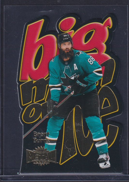 BRENT BURNS - 2021 Metal Universe Big Man on Ice #BM-22, /96
