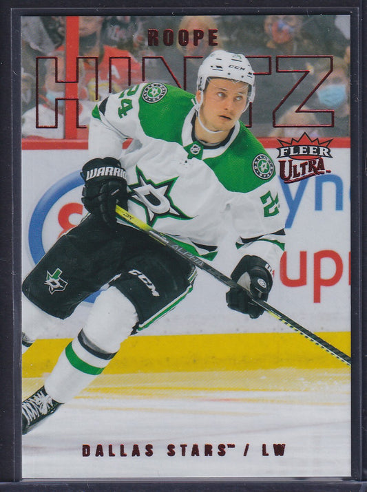 ROOPE HINTZ - 2021 Fleer Ultra Red #125, /91