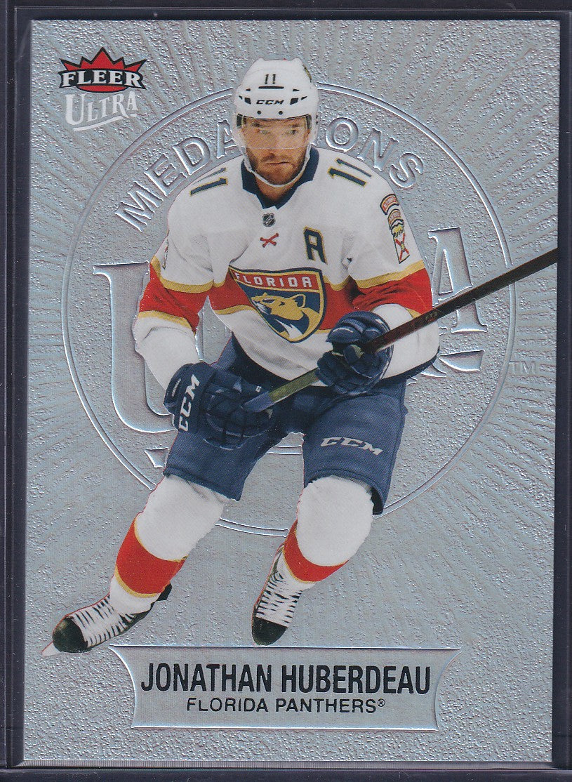 JONATHAN HUBERDEAU - 2021 Fleer Ultra Silver Medallions #M-19, /100