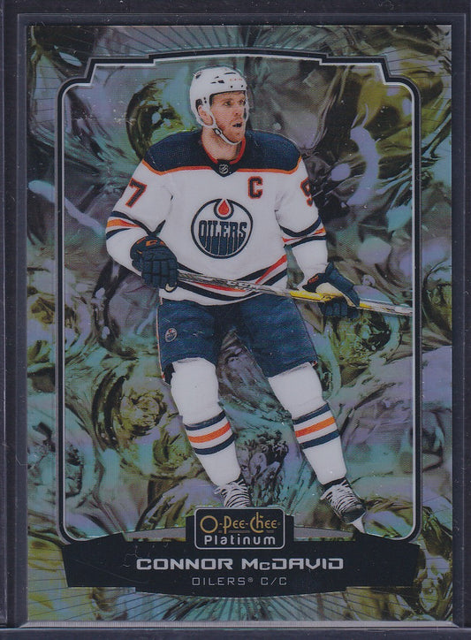 CONNOR MCDAVID - 2022 O-Pee-Chee Platinum LIQUID METAL #97, /349