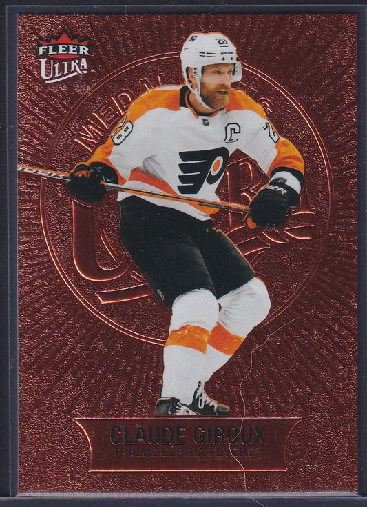 CLAUDE GIROUX - 2021 Fleer Ultra Medallions #M-24, /75